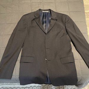 Hickey Freeman Navy Navy Blue Jacket